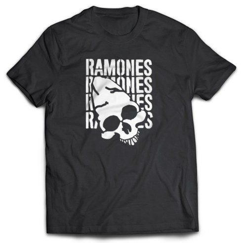 Camiseta Ramones Calavera