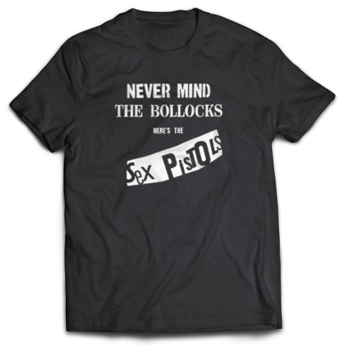 Camiseta Sex Pistols - Never Mind The Bollocks