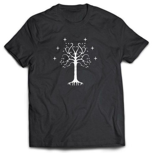 Camiseta Árbol Blanco Minas Tirith