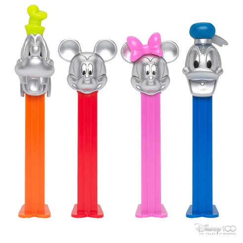 Dispensador Caramelos PEZ Disney 100 Aniversario Set