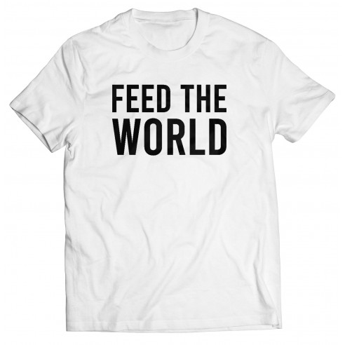 Camiseta DAVID BOWIE Feed The World