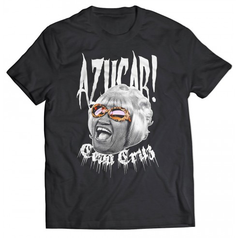 Camiseta Celia Cruz Heavy Metal