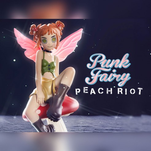 Peach Riot Punk Fairy