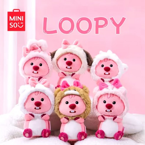 Miniso Loopy Bow Drag Stuffed Blind Box