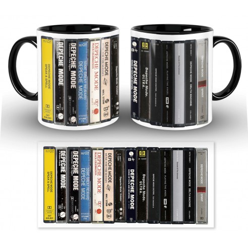 Taza Depeche Mode Cassette Collection