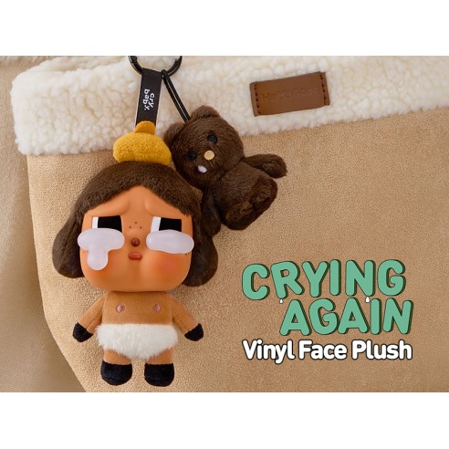 CRYBABY Crying Again Face Plush POP MART