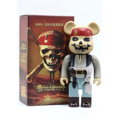 Bearbrick 400% Piratas del Caribe