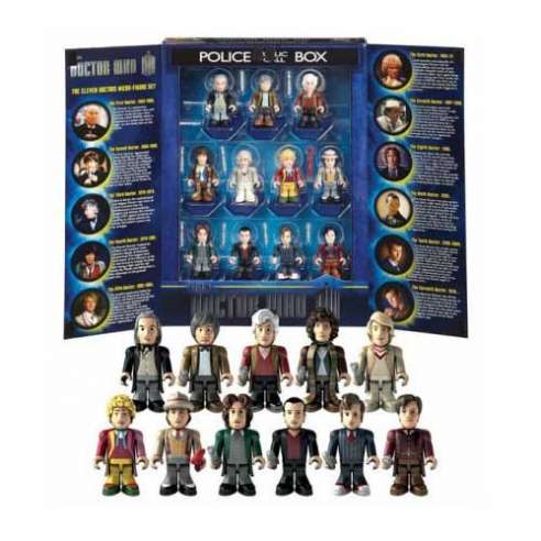  Doctor Who - Microfiguras Edición 50 Aniversario