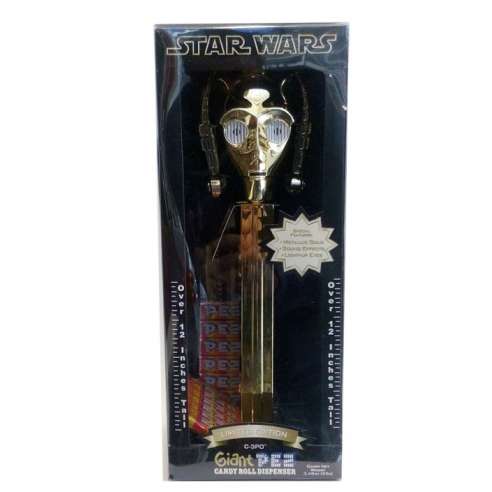 Dispensador Pez XXL C3PO Cromado