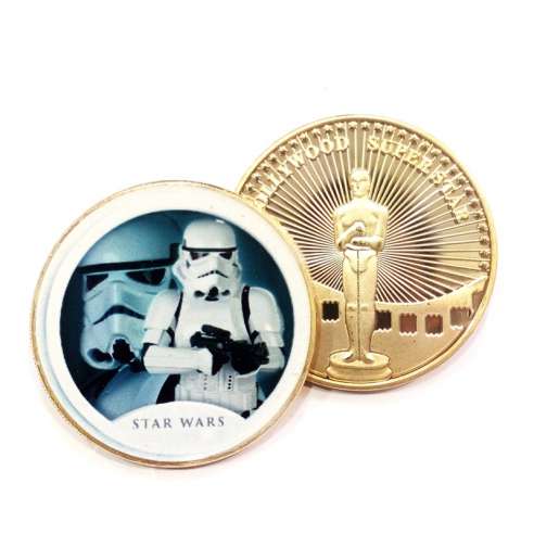 Moneda Star Wars Pincesa Leia Organa