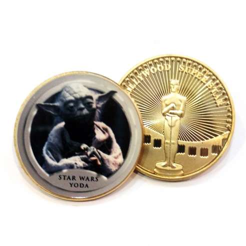 Moneda Star Wars Maestro Yoda