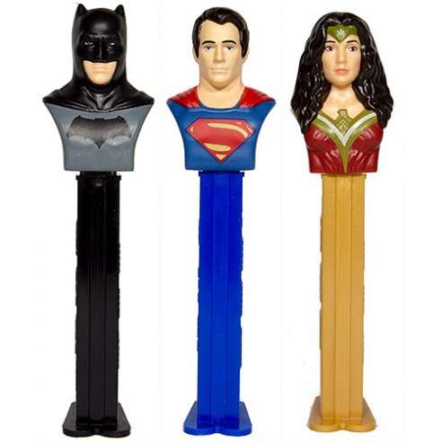 Batman vs. Superman Set Dispensador Caramelos Pez