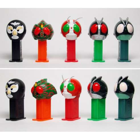 Kamen rider 1 mini dispensadores pez