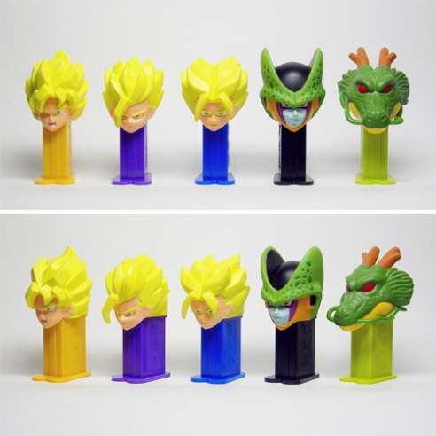 Dragon Ball 3 Mini Dispensadores Pez