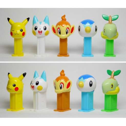 Pokemon 4 Mini Dispensadores Pez