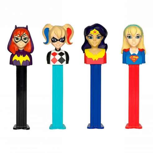 DC Girls Superhero dispensador caramelos pez