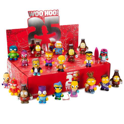 The Simpsons 25 Aniversario Mini Series Kidrobot