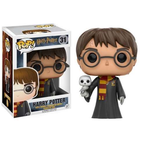 Figura  Funko Pop Harry Potter con Hedwig