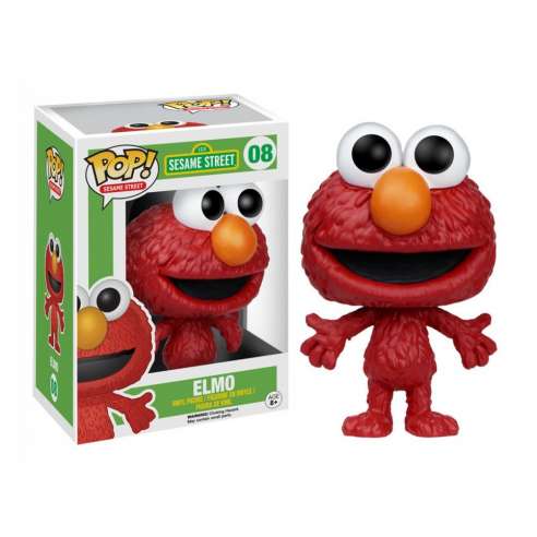 Figura  Funko Pop Barrio Sesamo - Elmo