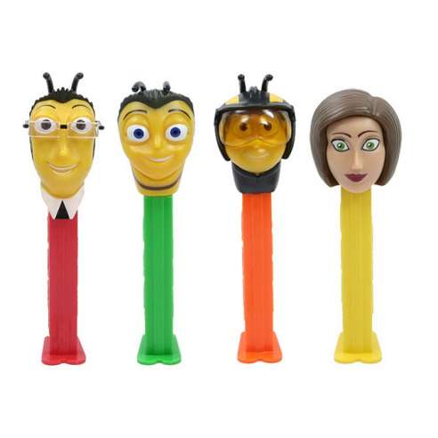 Dispensador Caramelos Pez Set Bee Movie