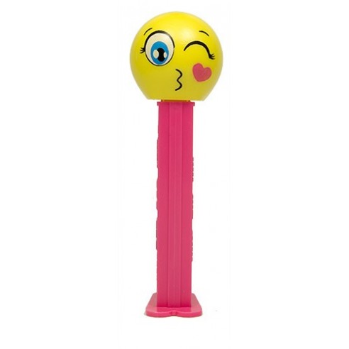 Dispensador Caramelos Pez Emoji Kissing