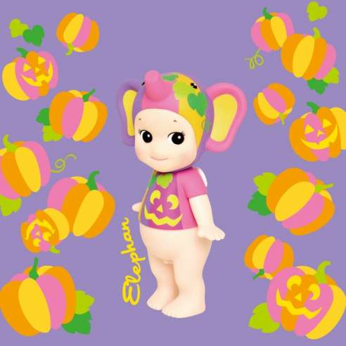 Sonny Angel Artist Collection Halloween Pumpkin Elefante