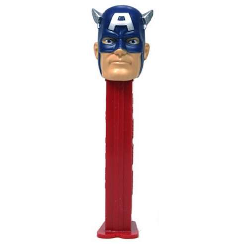 Dispensador Caramelos Pez Capitan America B Red