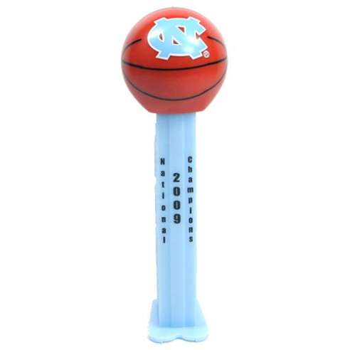 Dispensador Caramelos Pez Basketball University of North Carolina B