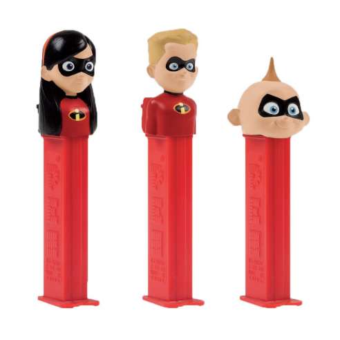 Los Increibles Set Dispensador Caramelos Pez