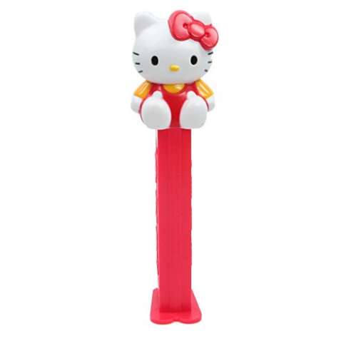 Dispensador caramelos Pez Hello Kitty Full Body Lazo Rojo