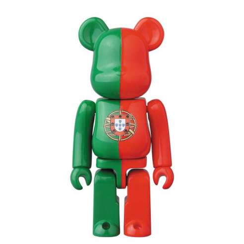 Bearbrick 100% Flag Portugal Series 34