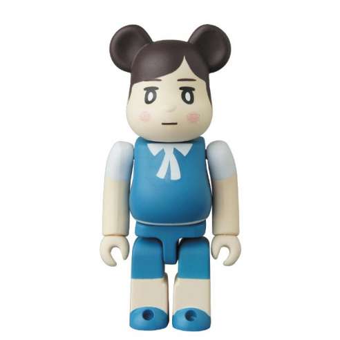 Bearbrick 100% Cute Fuchico Blue Series 34