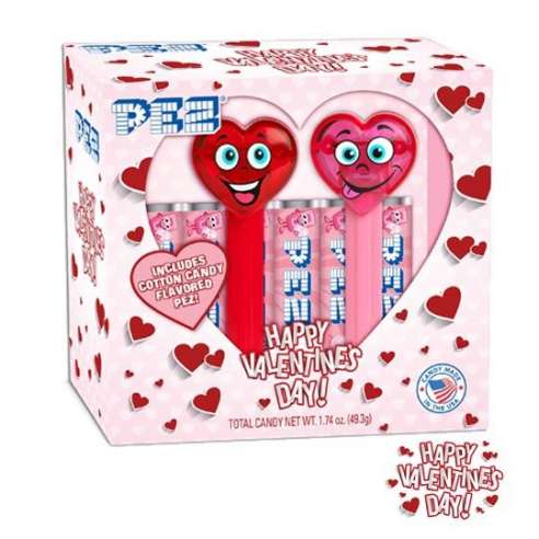 Happy Hearts Valentines Twin Pack Dispensador Caramelos Pez