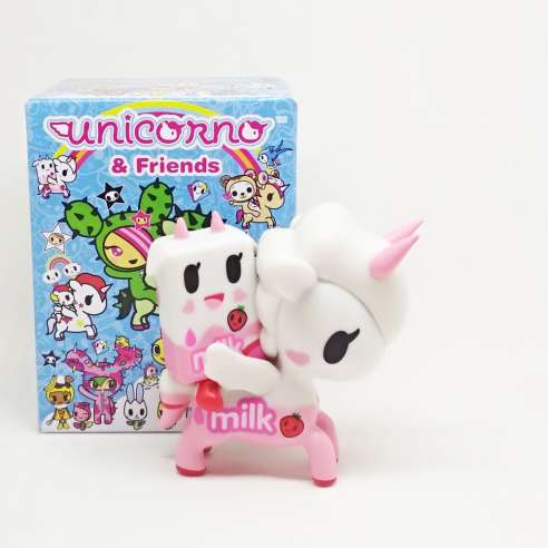 Strawberry Milk  & Rosa Latte Unicorno & Friends  by Tokidoki