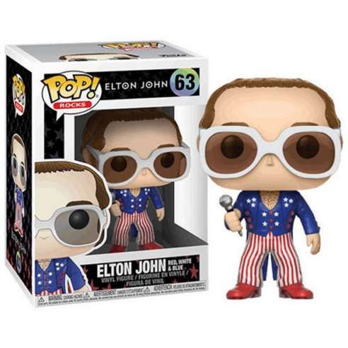 Elton John Red White Blue Funko Pop