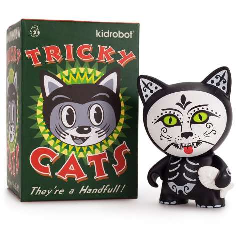 De Los Muertos Tricky Cats by Kidrobot