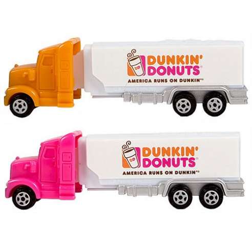 Dunkin' Donuts Trucks Set Dispensador Caramelos Pez