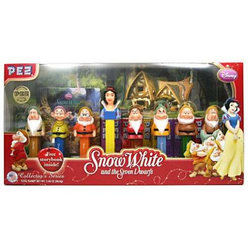 Dispensador Caramelos Pez Set Blancanieves en caja