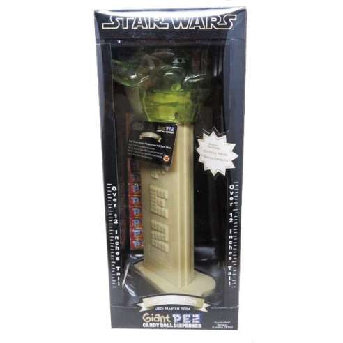 Dispensador Pez Crystal XXL Yoda Star Wars