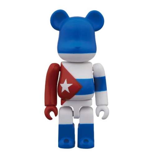 Bearbrick 100% Flag Cuba Series 26