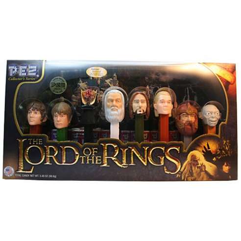 Lord of the Rings Set Wallmart Dispensador Caramelos Pez