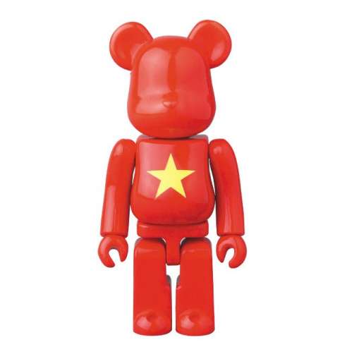 Bearbrick 100% Flag Vietnam Series 37