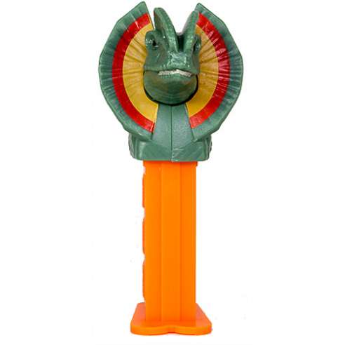 Dilophosaurus Mini Jurassic World Dispensador Caramelos Pez