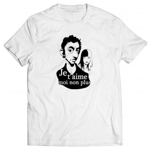 Camiseta Serge Gainsbourg - Je T'aime